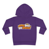 Toddler Hoodie — "Snack Boss" Cute Cartoon Pullover (Little Boss, Big Appetite)