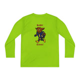 Devon The Touchdown Star In Action - Youth Long Sleeve Competitor Tee
