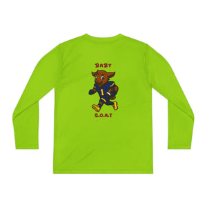 Devon The Touchdown Star In Action - Youth Long Sleeve Competitor Tee