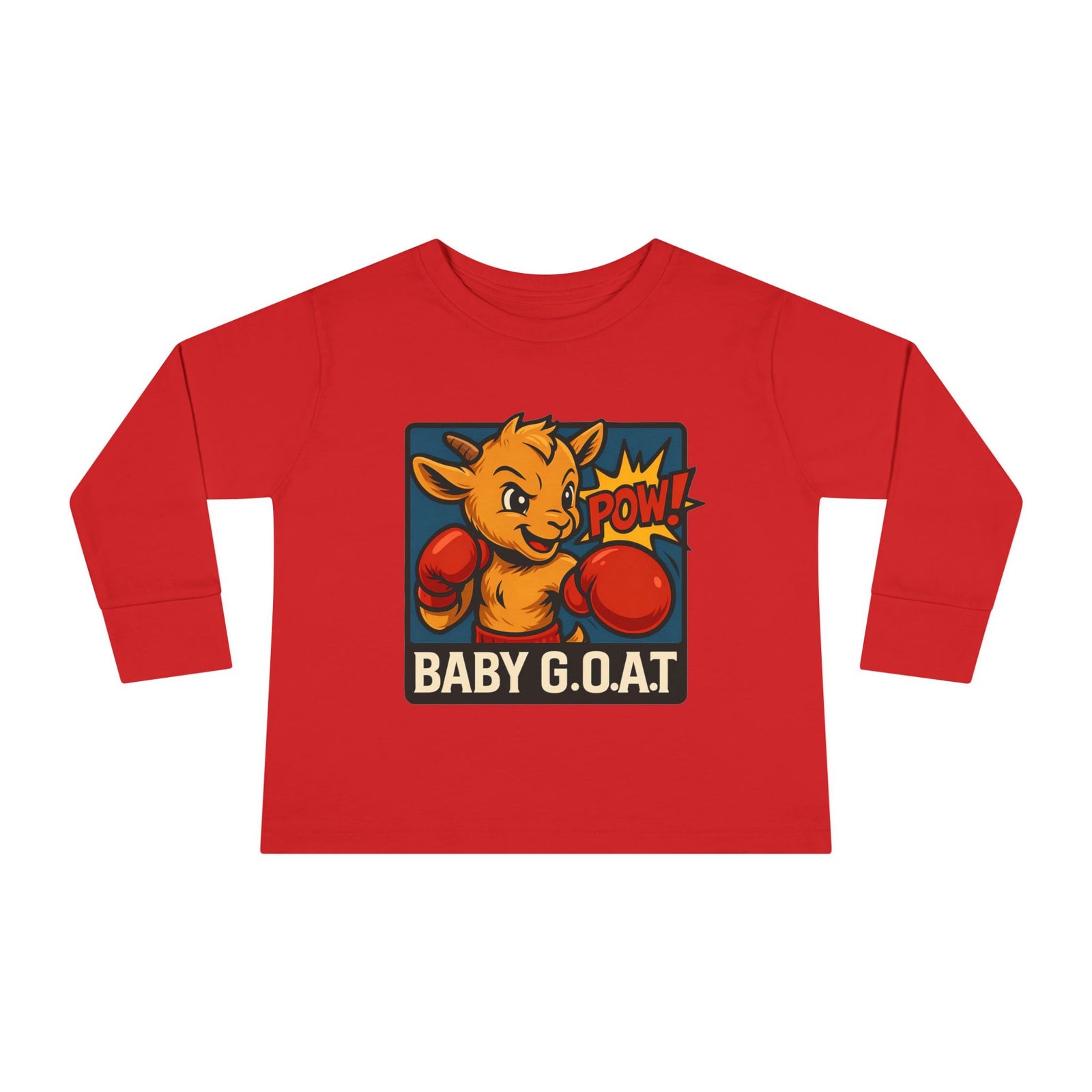 Benny The Boxer - Toddler Long Sleeve Tee