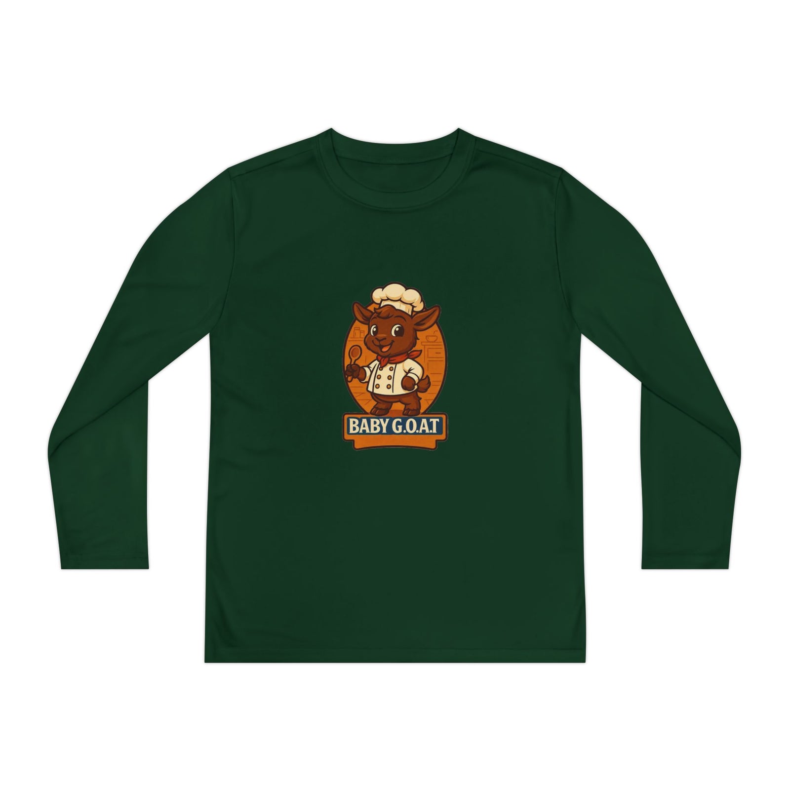 Reggie The Chef - Youth Long Sleeve Competitor Tee