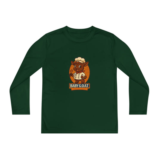 Reggie The Chef - Youth Long Sleeve Competitor Tee