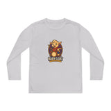 Will The Drummer - Youth Long Sleeve Competitor Tee