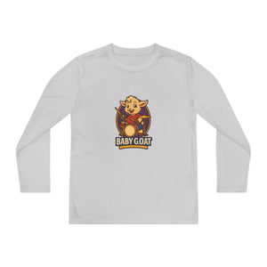 Will The Drummer - Youth Long Sleeve Competitor Tee