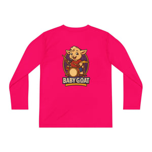 Will The Drummer - Youth Long Sleeve Competitor Tee