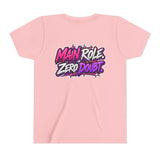 Main Character Energy Youth T-Shirt — "Main Role. Zero Doubt." Youth Short Sleeve T-Shirt
