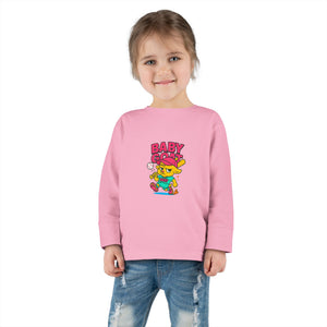 Erin The Slugger - Toddler Long Sleeve Tee