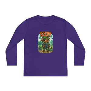 AJ The Soldier G.O.A.T - Youth Long Sleeve Competitor Tee