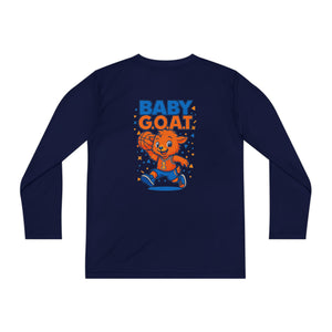 Jordan The G.O.A.T - Youth Long Sleeve Competitor Tee