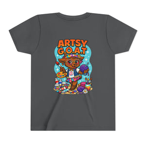 Amber The Artsy G.O.A.T - Youth Short Sleeve Tee