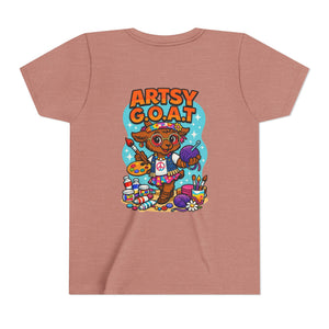 Amber The Artsy G.O.A.T - Youth Short Sleeve Tee