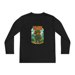 AJ The Soldier G.O.A.T - Youth Long Sleeve Competitor Tee