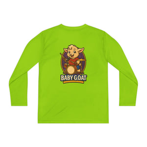 Will The Drummer - Youth Long Sleeve Competitor Tee