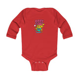 Erin The Slugger - Infant Long Sleeve Bodysuit