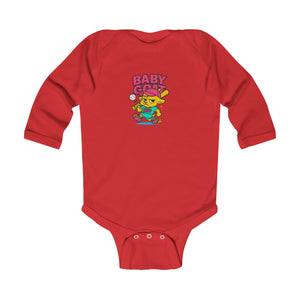 Erin The Slugger - Infant Long Sleeve Bodysuit