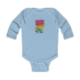 Erin The Slugger - Infant Long Sleeve Bodysuit