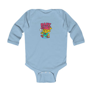 Erin The Slugger - Infant Long Sleeve Bodysuit