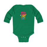 Erin The Slugger - Infant Long Sleeve Bodysuit