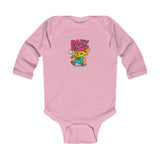 Erin The Slugger - Infant Long Sleeve Bodysuit