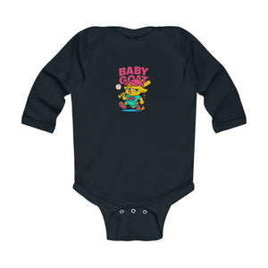 Erin The Slugger - Infant Long Sleeve Bodysuit