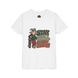 Youth T-Shirt - 'Stay Chill, Move Different' Skate G.O.A.T Youth Short Sleeve T-Shirt