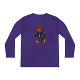 Devon The Touchdown Star In Action - Youth Long Sleeve Competitor Tee