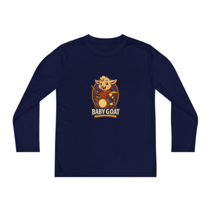 Will The Drummer - Youth Long Sleeve Competitor Tee
