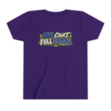 G.O.A.T. Energy Youth Basketball Tee — "Full Court, Full G.O.A.T."