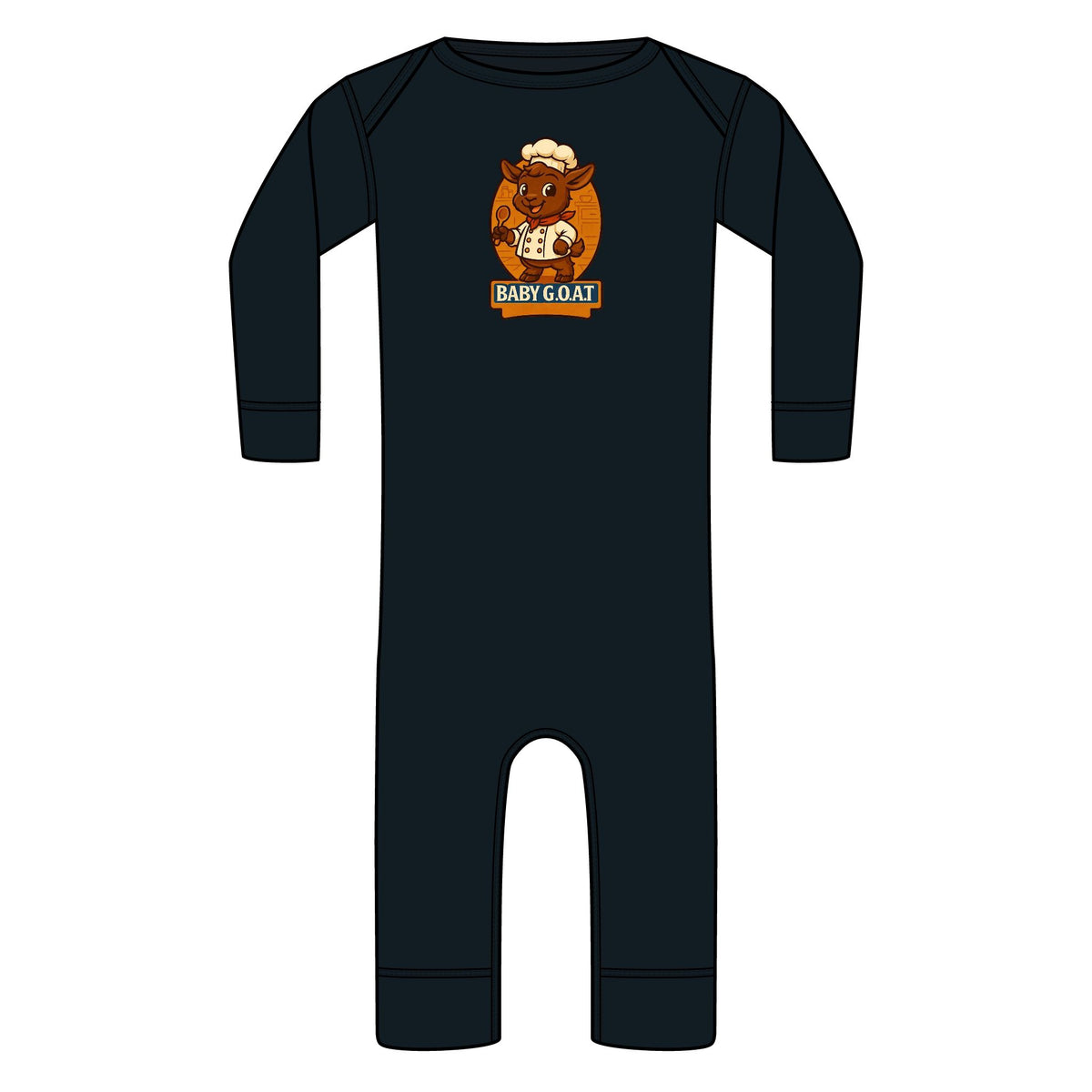 Reggie The Chef - Infant Long Legged Baby Rib Bodysuit