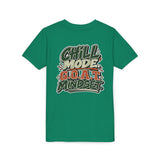 Youth T-Shirt - 'Stay Chill, Move Different' Skate G.O.A.T Youth Short Sleeve T-Shirt