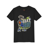 G.O.A.T. Energy Youth Basketball Tee — "Full Court, Full G.O.A.T."
