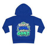 Toddler Hoodie — "Too Cool for Timeout" Graphic Pullover