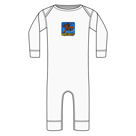 Remy The Swimmer - Infant Long Legged Baby Rib Bodysuit