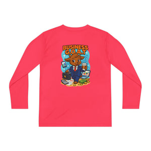 Tomas The Business G.O.A.T - Youth Long Sleeve Competitor Tee