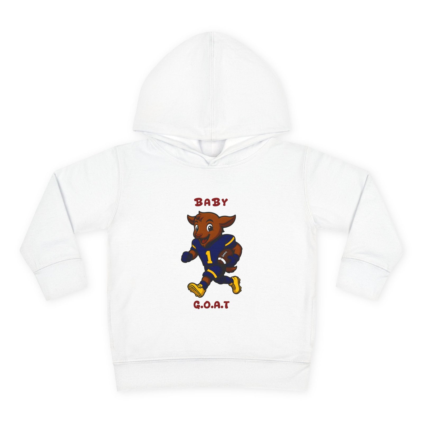 Devon The Touchdown Star In Action - Toddler Pullover Fleece Hoodie