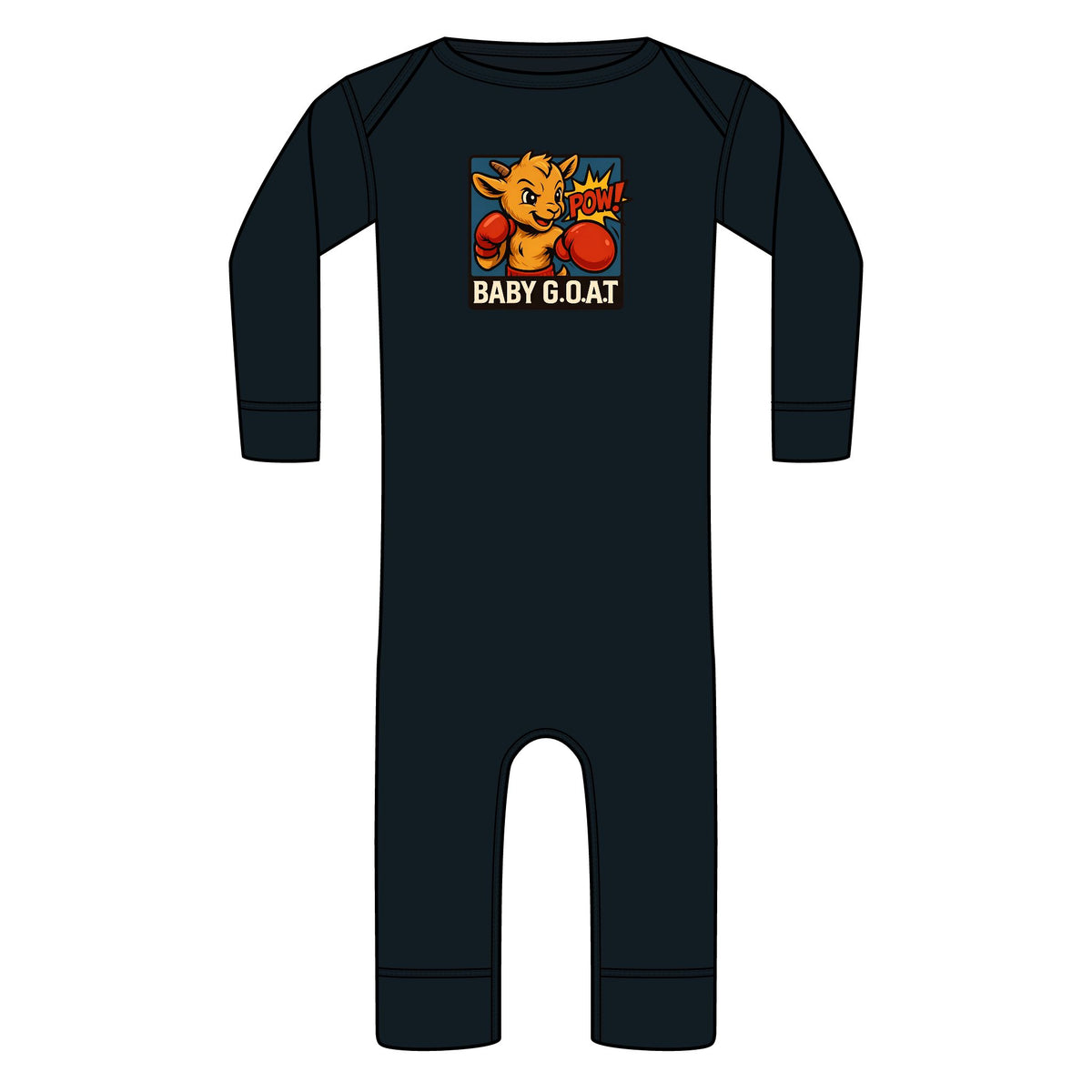 Benny The Boxer - Infant Long Legged Baby Rib Bodysuit
