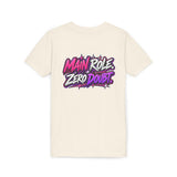 Main Character Energy Youth T-Shirt — "Main Role. Zero Doubt." Youth Short Sleeve T-Shirt