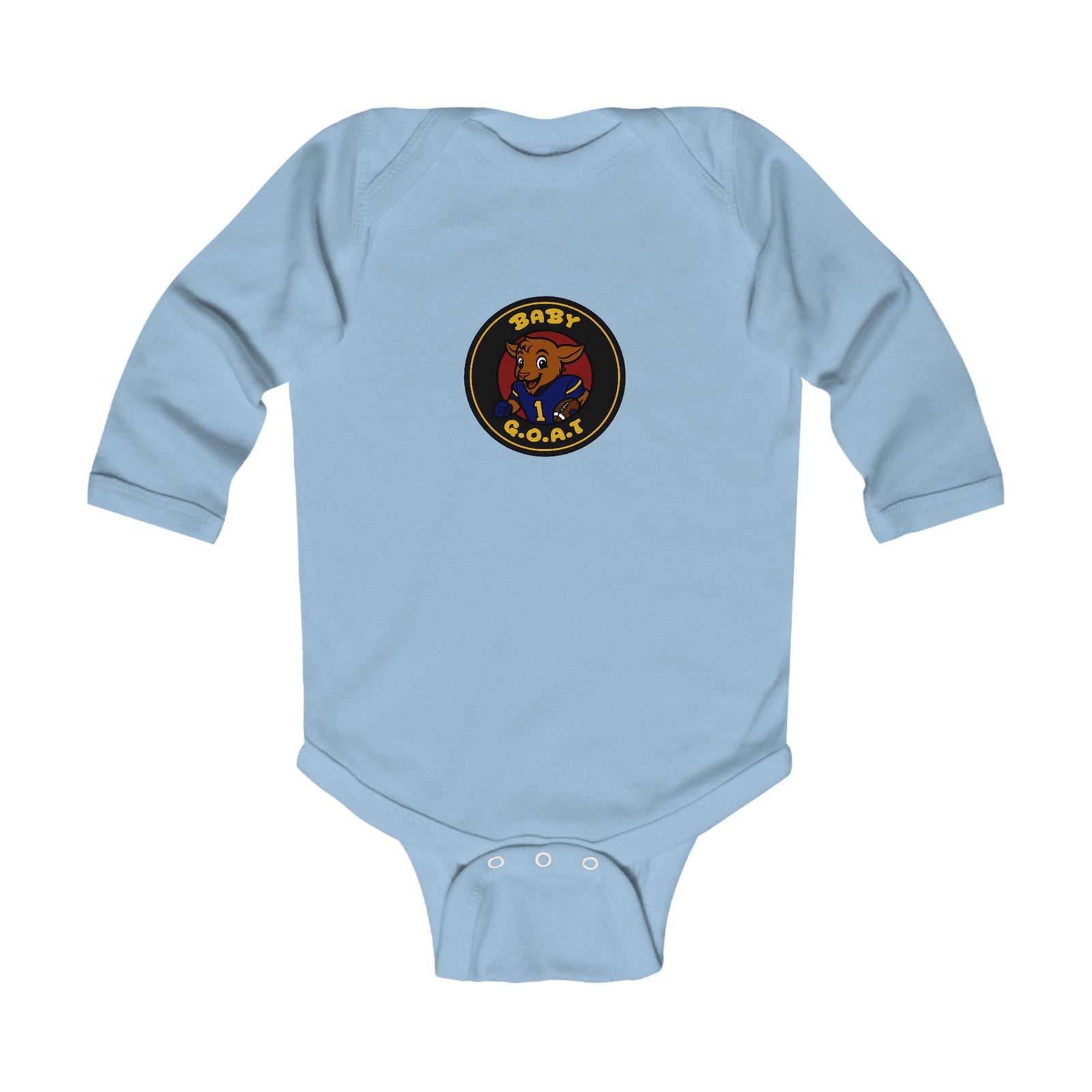 Devon The Touchdown Star - Infant Long Sleeve Bodysuit
