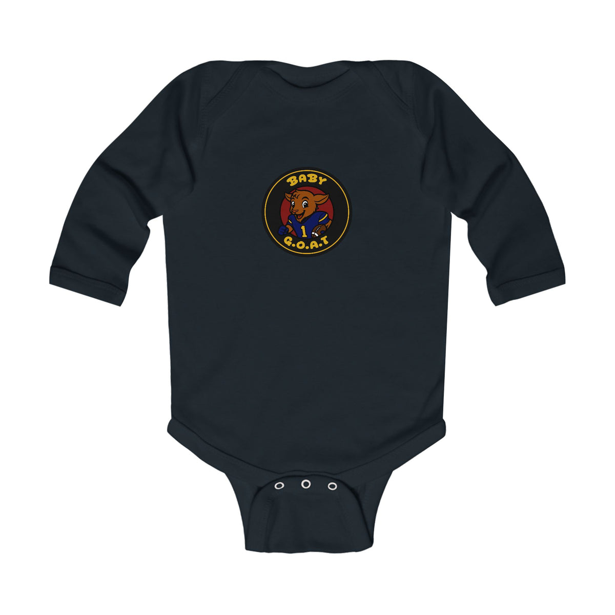 Devon The Touchdown Star - Infant Long Sleeve Bodysuit