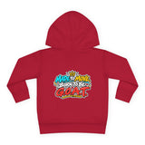 Toddler Hoodie — 'Tiny Hooves Big Moves' The Dancing G.O.A.T Kids Pullover