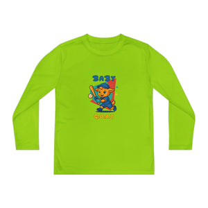 Ron The Slugger - Youth Long Sleeve Competitor Tee