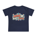 Baby T-Shirt — "Fresh Outta Naptime" Goat Graphic Short Sleeve
