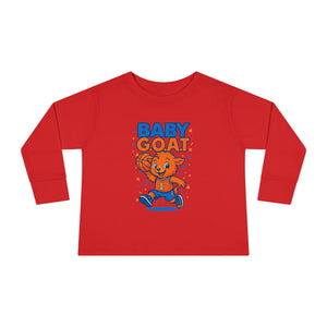 Jordan The G.O.A.T - Toddler Long Sleeve Tee
