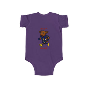 Devon The Touchdown Star In Action - Infant Fine Jersey Bodysuit
