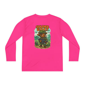AJ The Soldier G.O.A.T - Youth Long Sleeve Competitor Tee