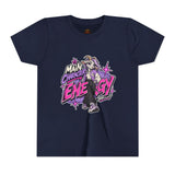 Main Character Energy Youth T-Shirt — "Main Role. Zero Doubt." Youth Short Sleeve T-Shirt