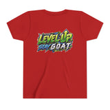 Youth "Locked In Level Up" Gaming T-Shirt — Stay G.O.A.T. Youth Short Sleeve Tee