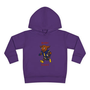 Devon The Touchdown Star In Action - Toddler Pullover Fleece Hoodie