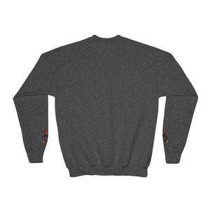 Devon The Touchdown Star In Action - Youth Crewneck Sweatshirt