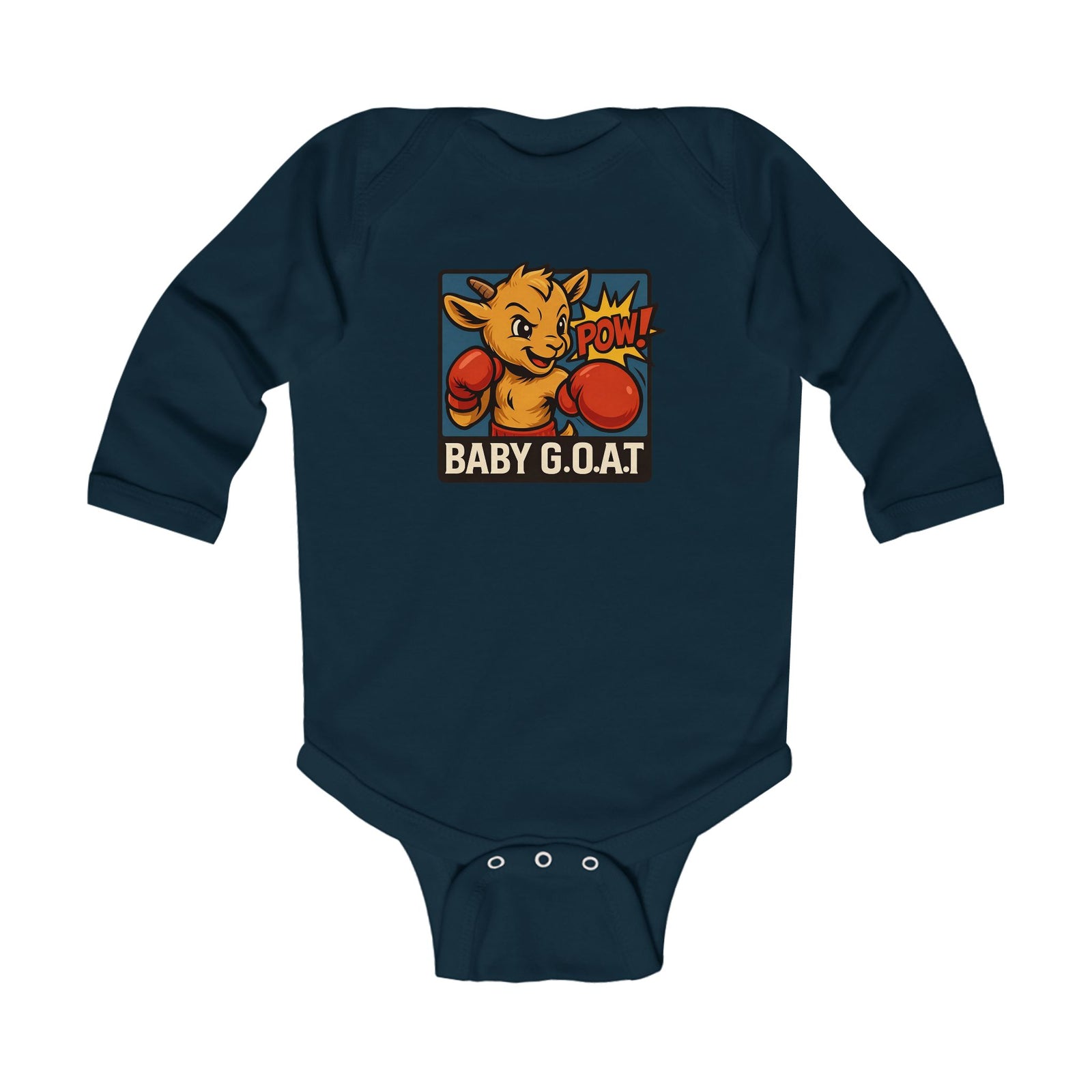 Benny The Boxer - Infant Long Sleeve Bodysuit